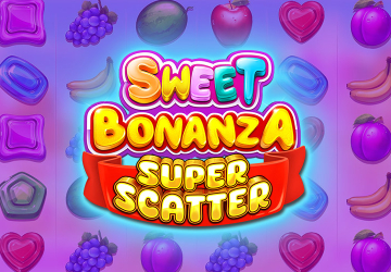 Игровой автомат Sweet Bonanza Super Scatter в Turbo казино